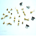 Dongguan Customized  Metal Stamping Spring Shield Brass Copper V-shaped  Finger Contact